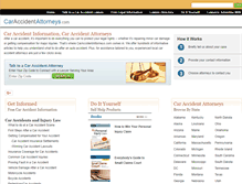 Tablet Screenshot of caraccidentattorneys.com